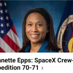 Jeanette Epps NASA Astronaut Photo Credit : NASA