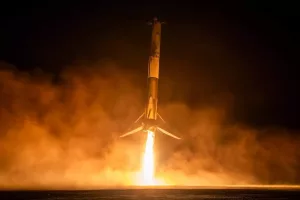 Jeanette Epps NASA Astronaut et Crew-8 Retour des boosters de Falcon 9 SpaceX Photo Credit : SpaceX / NASA