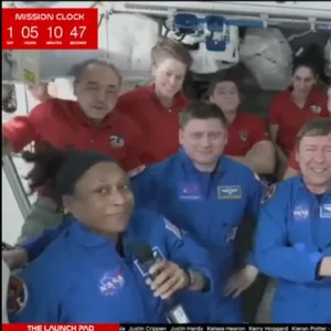 Jeanette Epps NASA Astronaut et Crew-8 dans l'ISS Photo Credit : NASA